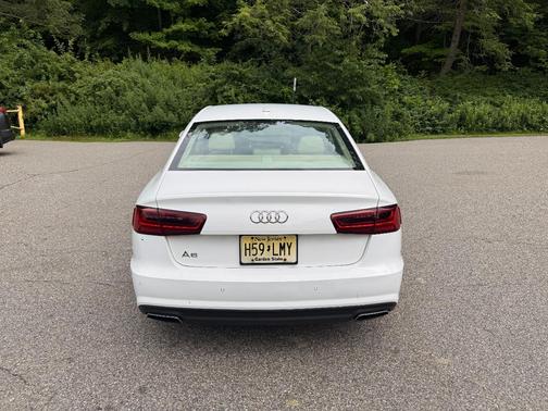 White 2017 Audi A6 2.0T Premium