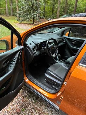 Orange 2017 Chevrolet Trax LT