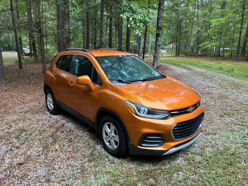Orange 2017 Chevrolet Trax LT