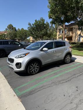 Silver 2017 Kia Sportage EX