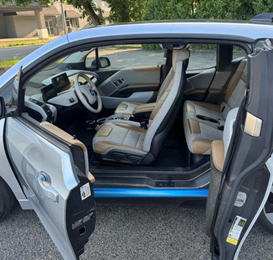 Silver 2014 BMW i3 Base w/Range Extender