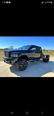 Black 2003 Dodge Ram 3500 SLT Quad Cab