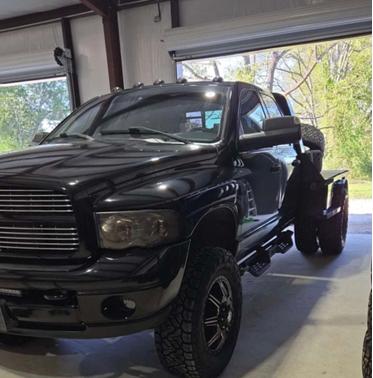 Black 2003 Dodge Ram 3500 SLT Quad Cab
