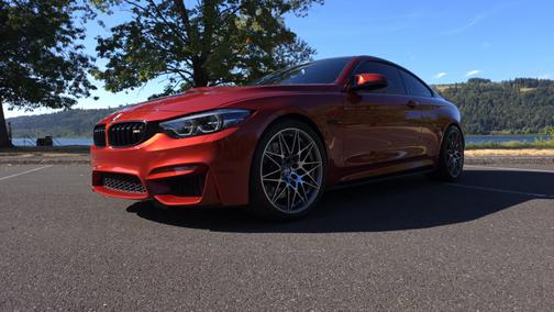 Orange 2017 BMW M4 Base