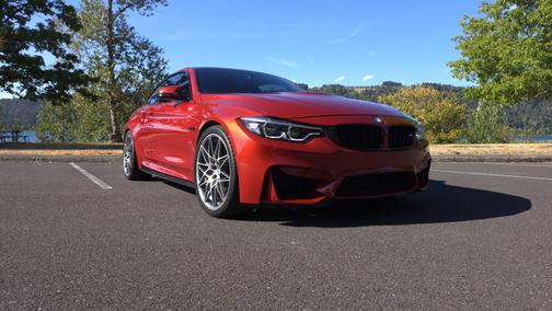 Orange 2017 BMW M4 Base