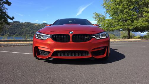 Orange 2017 BMW M4 Base