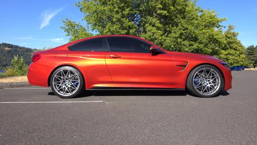 Orange 2017 BMW M4 Base