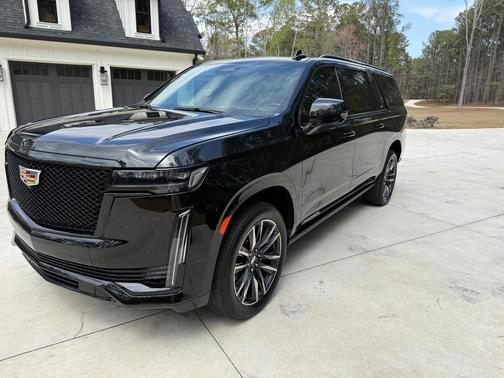 Black 2022 Cadillac Escalade ESV Sport Platinum