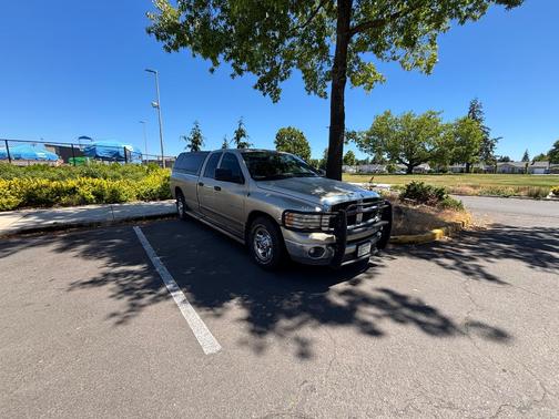 Beige 2004 Dodge Ram 2500 Laramie Quad Cab