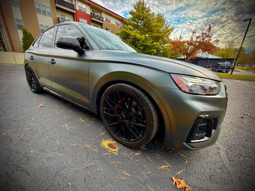 Gray 2022 Audi SQ5 Sportback 3.0T Premium Plus