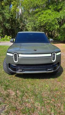 Green 2022 Rivian R1T Launch Edition
