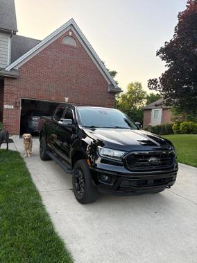 Black 2022 Ford Ranger Lariat