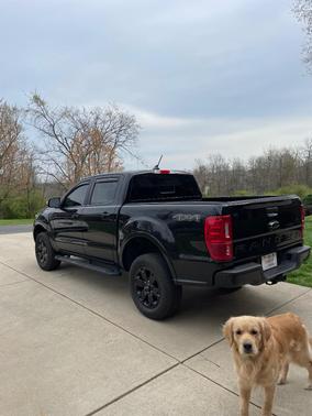 Black 2022 Ford Ranger Lariat