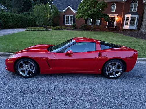 Red 2007 Chevrolet Corvette Base