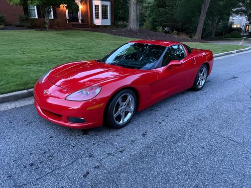 Red 2007 Chevrolet Corvette Base
