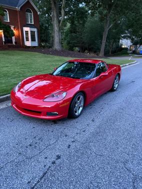 Red 2007 Chevrolet Corvette Base