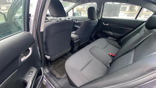 Gray 2015 Honda Civic LX