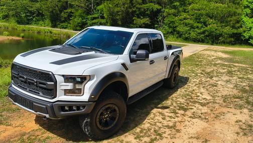 White 2018 Ford F-150 Raptor