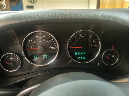 Black 2011 Jeep Wrangler Unlimited Sahara