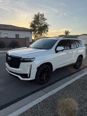 White 2022 Cadillac Escalade Sport Platinum