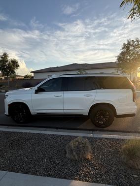 White 2022 Cadillac Escalade Sport Platinum