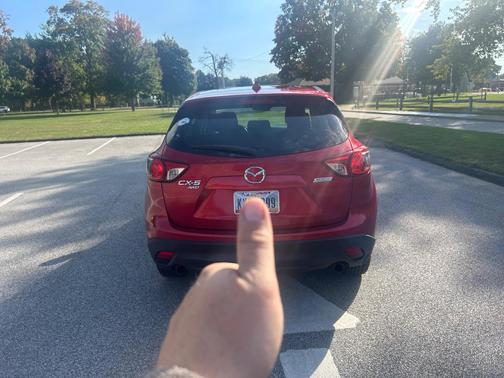 Red 2014 Mazda CX-5 Sport