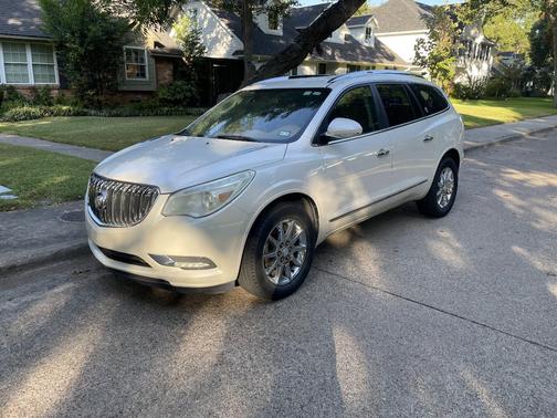 White 2014 Buick Enclave Leather