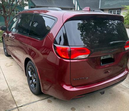 Red 2020 Chrysler Pacifica Limited