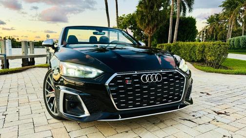 Black 2023 Audi S5 3.0T Prestige