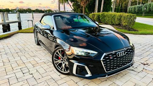 Black 2023 Audi S5 3.0T Prestige