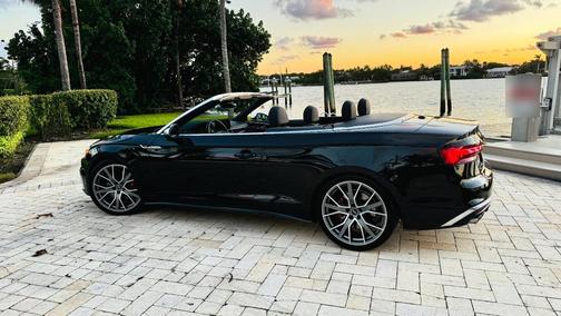Black 2023 Audi S5 3.0T Prestige