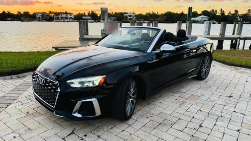Black 2023 Audi S5 3.0T Prestige