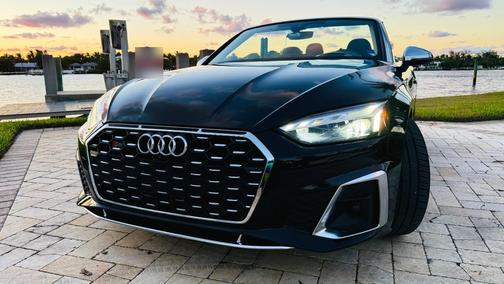Black 2023 Audi S5 3.0T Prestige