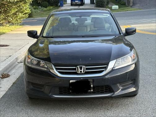 Black 2015 Honda Accord LX