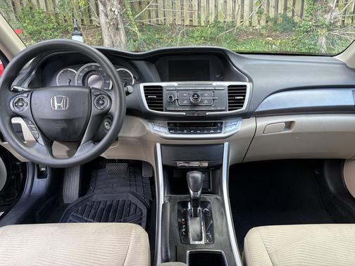 Black 2015 Honda Accord LX