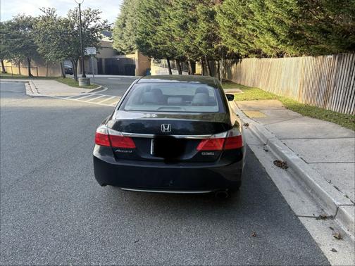 Black 2015 Honda Accord LX