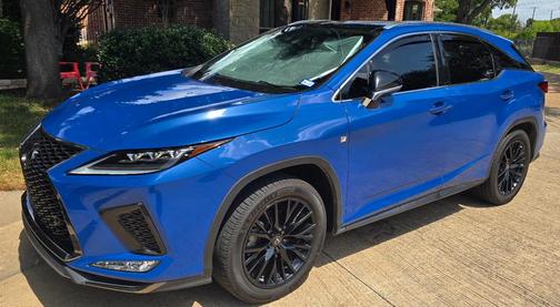 Blue 2022 Lexus RX 350 F SPORT Handling