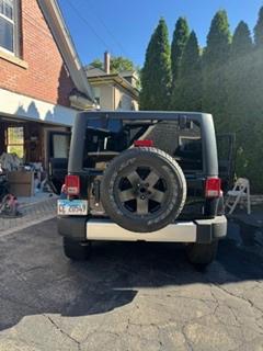 Black 2012 Jeep Wrangler Sahara