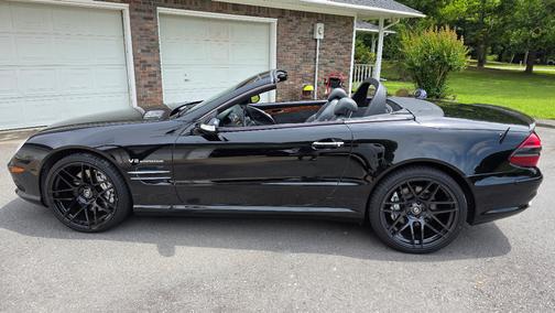 Black 2003 Mercedes-Benz SL-Class SL55 AMG
