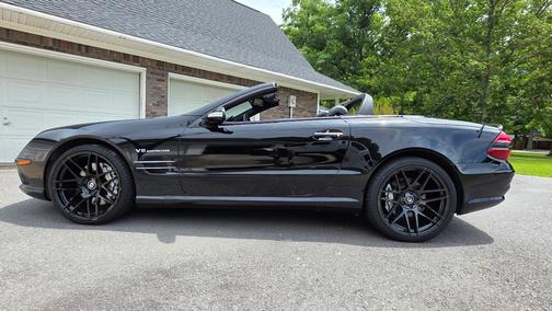 Black 2003 Mercedes-Benz SL-Class SL55 AMG