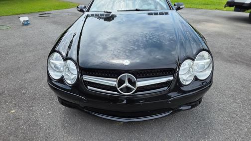 Black 2003 Mercedes-Benz SL-Class SL55 AMG