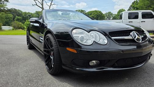 Black 2003 Mercedes-Benz SL-Class SL55 AMG