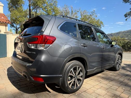 Gray 2022 Subaru Forester Limited