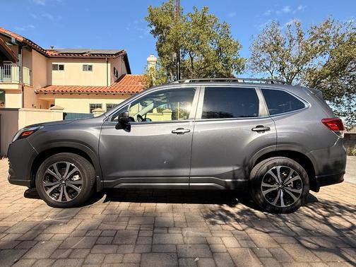 Gray 2022 Subaru Forester Limited