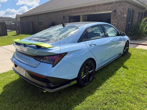 Blue 2025 Hyundai ELANTRA N Base