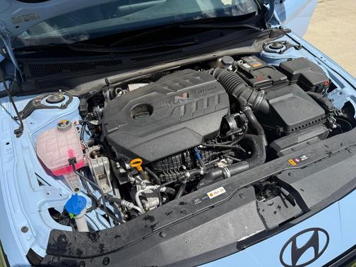 Blue 2025 Hyundai ELANTRA N Base