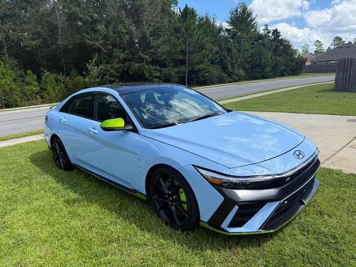 Blue 2025 Hyundai ELANTRA N Base
