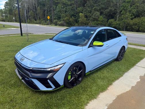Blue 2025 Hyundai ELANTRA N Base