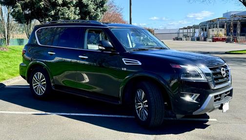 Black 2021 Nissan Armada SL