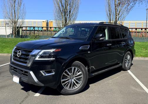 Black 2021 Nissan Armada SL